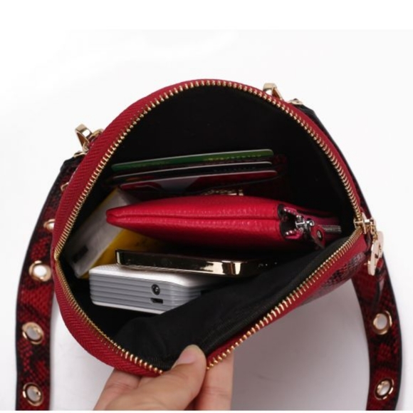 MKF Collection Hailey Smartphone Convertible Crossbody Bag - 2 piece set - Picture 8 of 14